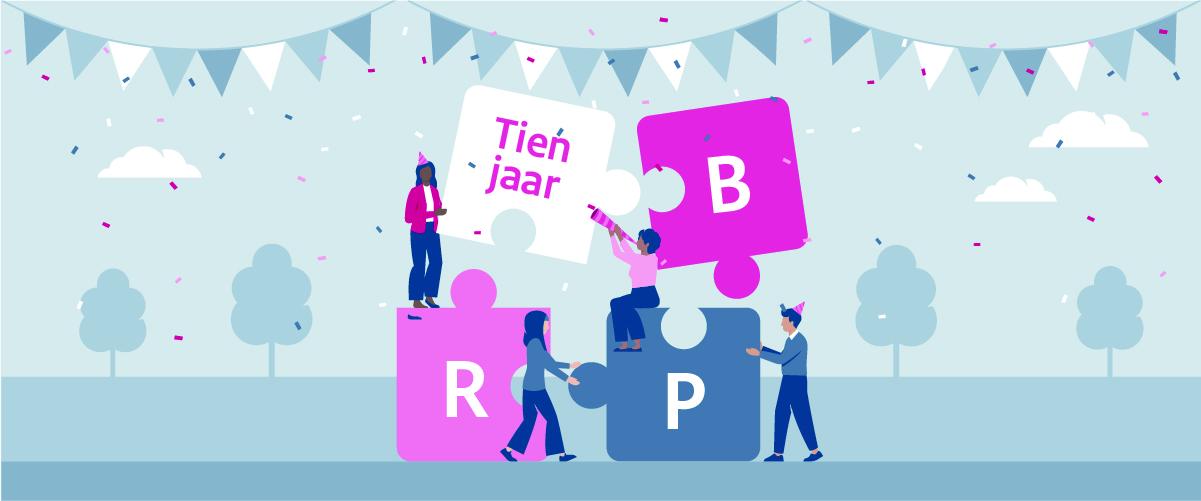 Een visual van 10 jaar BRP